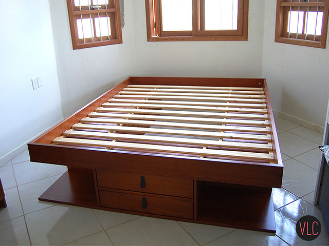 nossa cama Bali que comprei na loja virtual Meu Móvel de Madeira